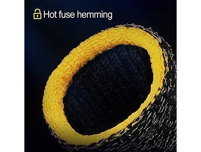 INEFABLE ® Pubg Anti-Slip Thumb Sleeve, Increase Your Gaming Score Slip-Proof Sweat-Proof Professional Touch Screen Thumbs Finger Sleeve for Pubg Mobile Phone Game Gaming Gloves Multi Colour (2 Pair) - Image 3