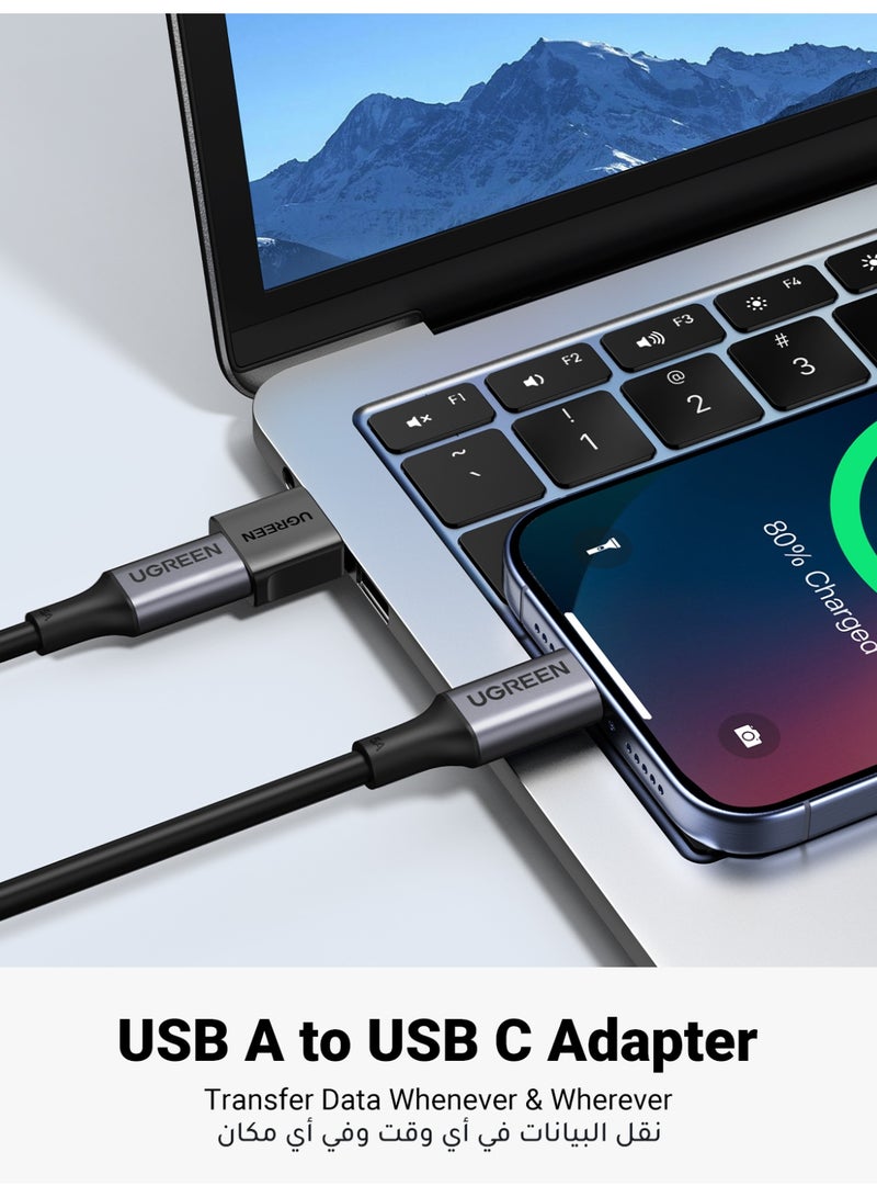 Ugreen 3Pack USB to Type C Adapter USB Converter USB A Male to Type C Female USB Charger 18W 5Gbps Fast Data Transfer Compatible With iPhone 17 Pro Max Samsung Galaxy S25 S24 Ultra For Laptop Camera - Image 5