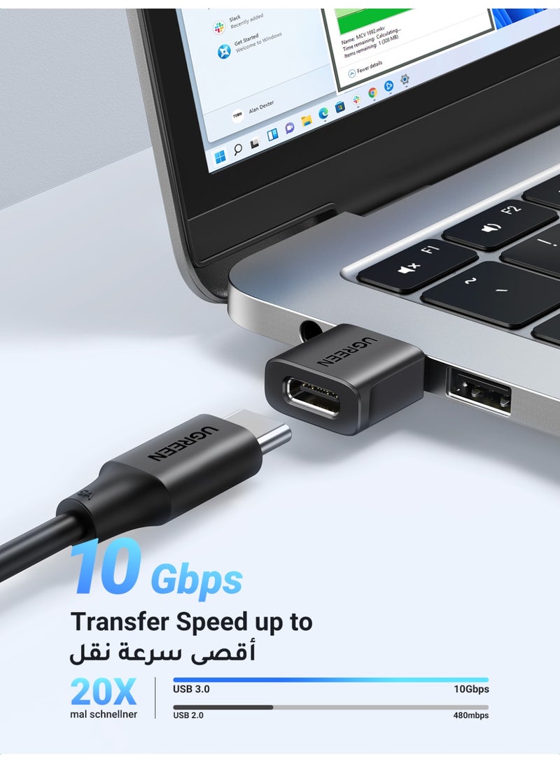 Ugreen 3Pack USB to Type C Adapter USB Converter USB A Male to Type C Female USB Charger 18W 5Gbps Fast Data Transfer Compatible With iPhone 17 Pro Max Samsung Galaxy S25 S24 Ultra For Laptop Camera - Image 2
