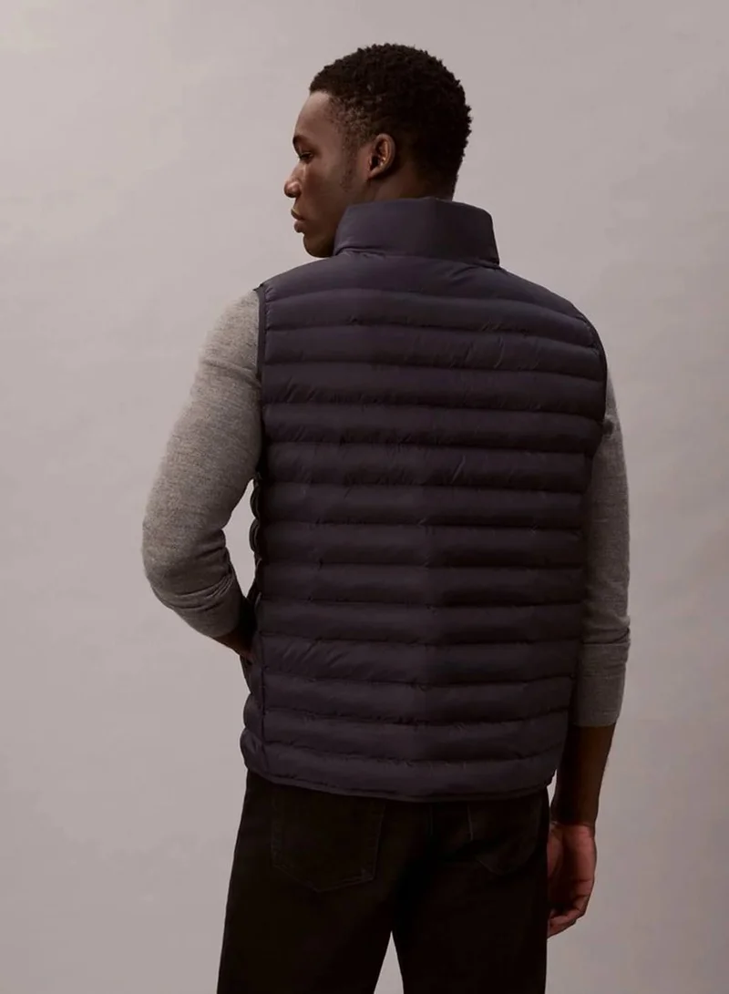 Calvin Klein Dark Sapphire Nylon Puffer Vest for Men | Best Price UAE