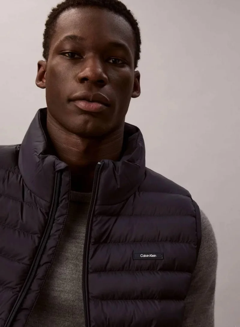 Calvin Klein Dark Sapphire Nylon Puffer Vest for Men | Best Price UAE