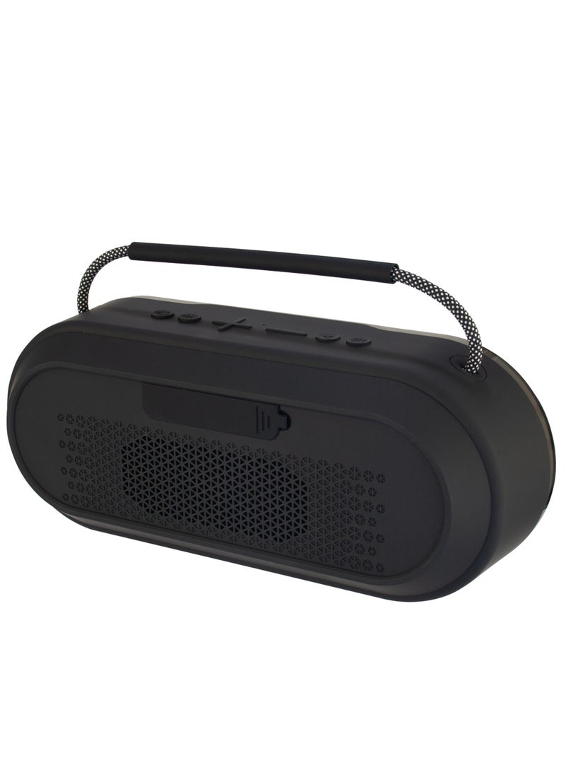 SONASHI Rechargeable Bluetooth Speaker with RGB Light and 2 Wireless BT Mic | Continuous Working of 4 Hrs | USB/TF Card/AUX Slot with up to 10M Operation Range | HI-FI Sound - Ideal for Outdoor Parties |  3000mAh Battery DC 5V SBS-724 Black  - Image 5