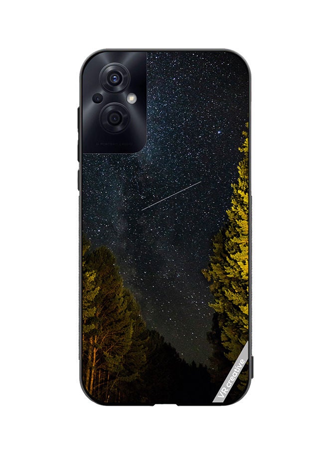 VR CREATIVE Protective Case Cover For Oppo Reno8 Z Blending Lights Design Multicolour - Image 1