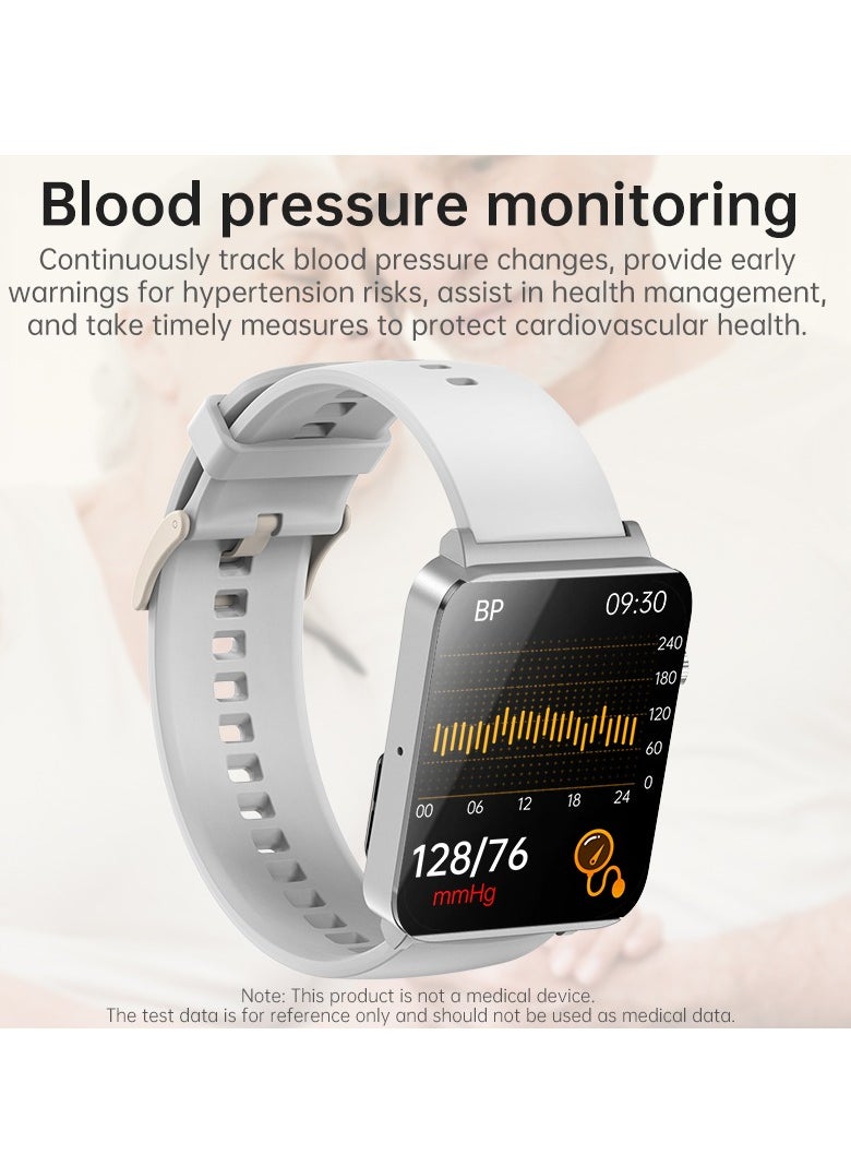 EVEREEN - KS03PRO Smartwatch 1.96 Inch Colour Touch Screen Bluetooth Call ECG HRV Remote Care Android 8.0 Apple 11 250mAh Bluetooth 5.3 - Image 1