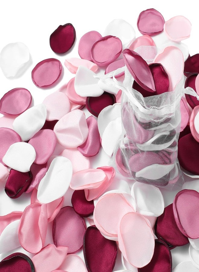 ElevateTech 200Pcs Silk Rose Petals Artificial Flower Petals Wedding Decorations for Ceremony Aisle Reception Table Centerpieces Decor Bridal Shower Proposal Anniversary Decorations - Image 1