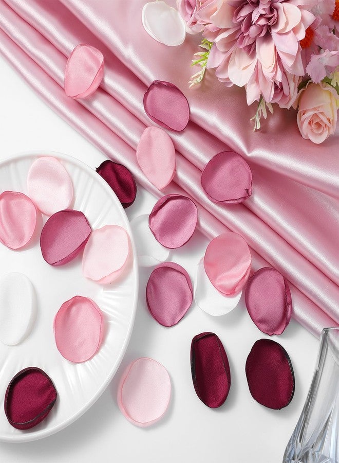 ElevateTech 200Pcs Silk Rose Petals Artificial Flower Petals Wedding Decorations for Ceremony Aisle Reception Table Centerpieces Decor Bridal Shower Proposal Anniversary Decorations - Image 5