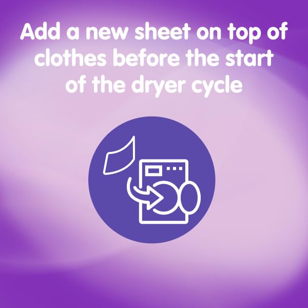 Snuggle Fabric Softener Dryer Sheets Lavender Vanilla Orchid 230Ct - Image 3