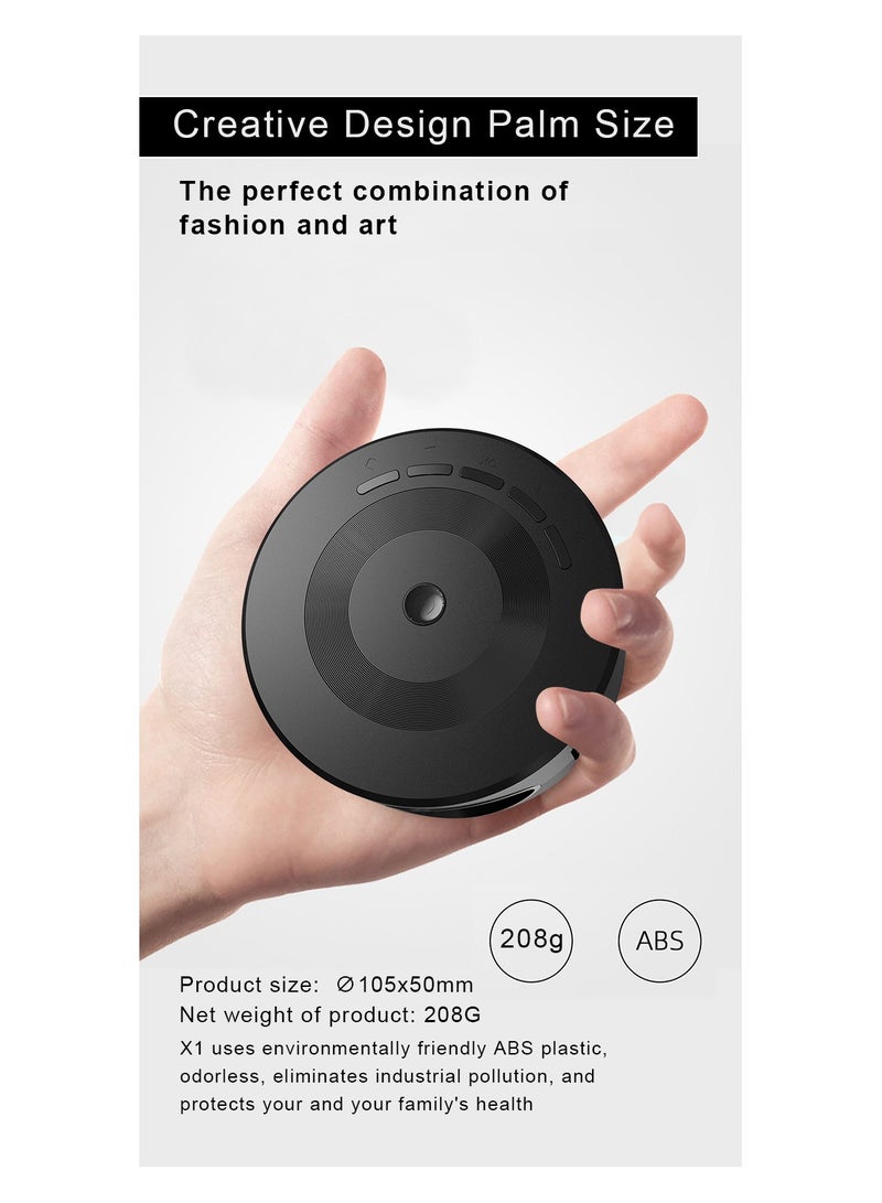 Mini Projector HY-300 Pro Mini Projector, 4K 1080P HD Portable Home Theatre for Outdoor Activities and Office Learning, Compact Design, Compatible with Android and iPhone, Direct Connect, with Remote Control - Image 3