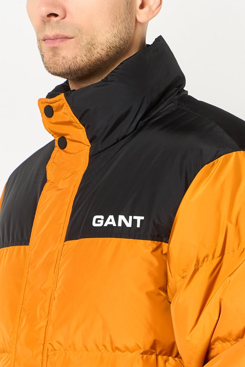 GANT Men Brand Logo Puffer Jacket, Multicolor - Image 3