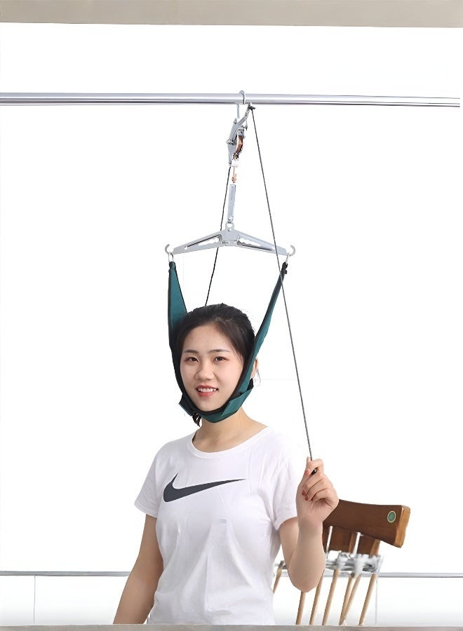 Generic Yonghui factory cervical traction device household stretching medical suspension vertebra neck treatment device neck pain correction frame  - Image 2
