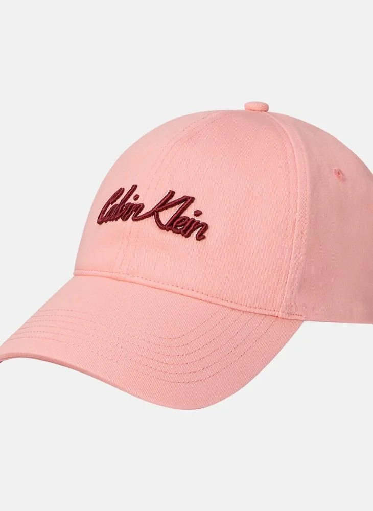 Calvin Klein Jeans Logo Detailed Baseball Curved Peak Cap