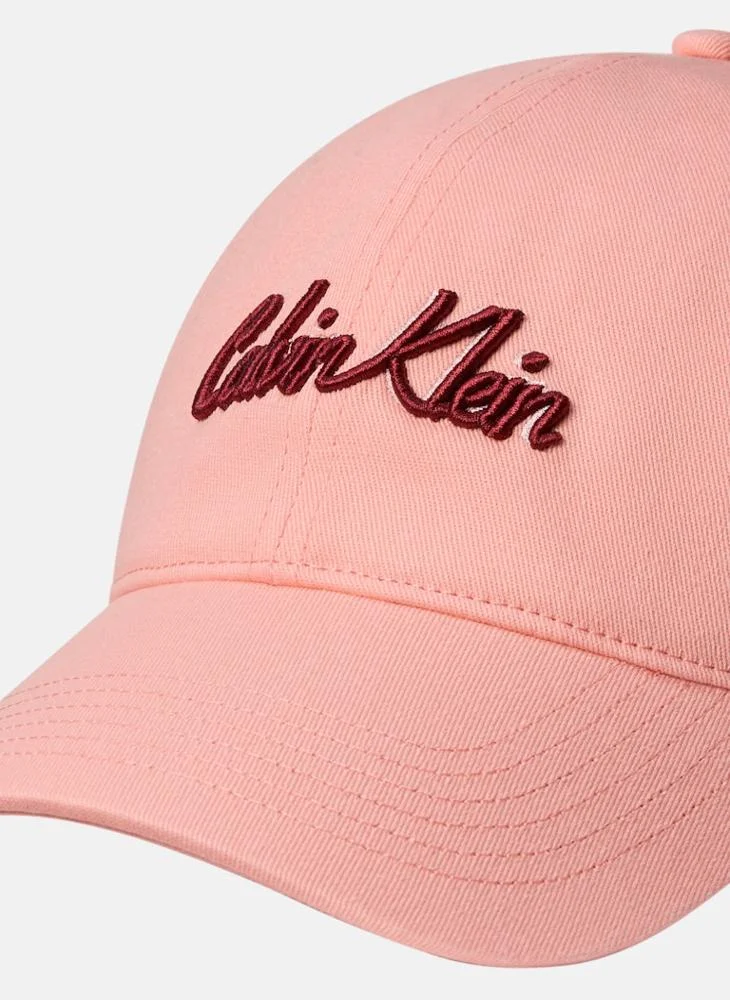 Calvin Klein Jeans Logo Detailed Baseball Curved Peak Cap