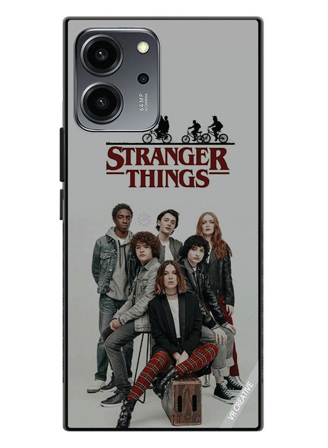 VR CREATIVE Protective Case Cover For Honor 80 SE Strangers Thing Design Multicolour - Image 1