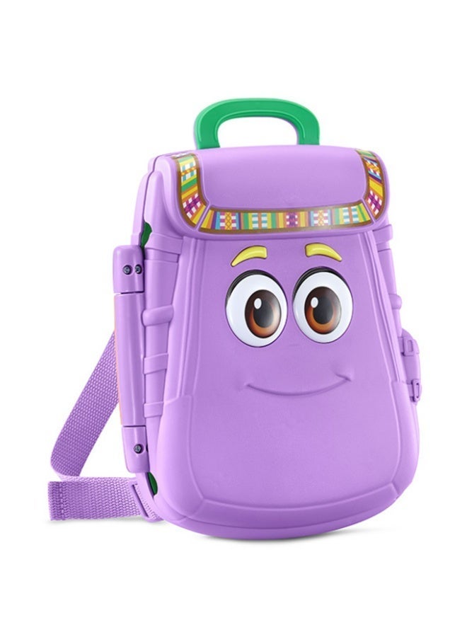 VTech Dora Got Your Back Learning Backpack – Interactive Educational Toy, Bilingual English & Spanish, Writing Board & Games for Kids 3+ Years - Image 2