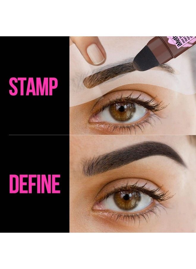 iMethod - Eyebrow Stamp and Eyebrow Stencil Kit Eyebrow Stamping Kit for Perfect Eyebrow Makeup Eyebrow Pomade 20 Eye brow Shaping Kit Easy to Use LongLasting Brown - Image 1