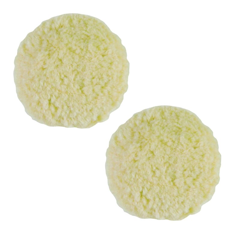 Buff And Shine BFS301G A 3 Heavy Compounding Pad  Velcro Back 2 Pads  Package