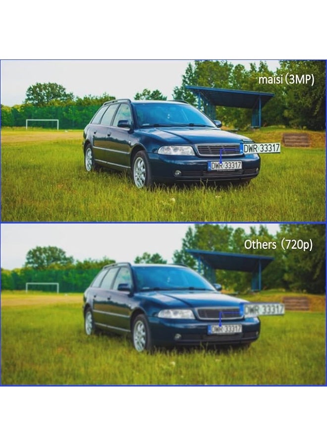 Wireless CCTV Home Security Camera Kit, 4 Channel NVR Recorder with 2pcs 3MP WiFi IP Cameras for Outdoor Surveillance, Easy Remote Access, Alarm... - Image 3