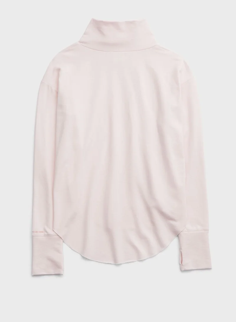 Aerie High Neck Top