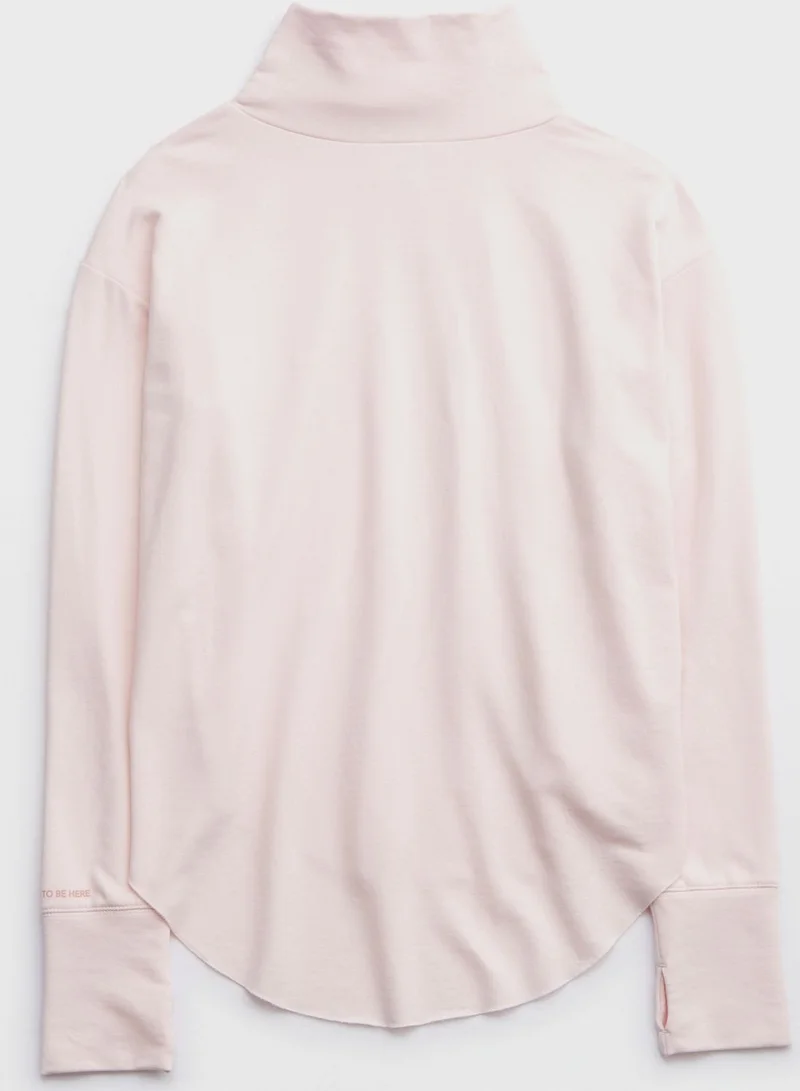 Aerie High Neck Top