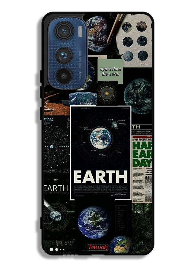 Tolwak Motorola Edge 30 Protective Case Cover Earth - Image 1