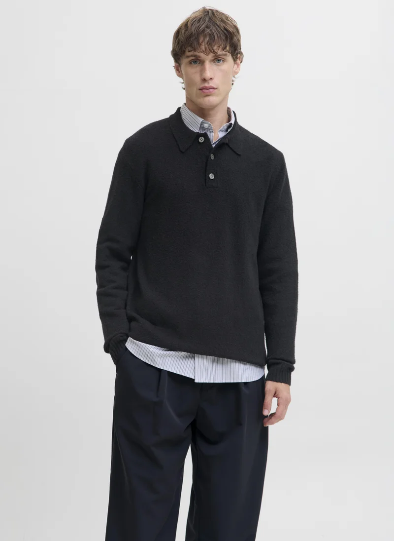 جاك اند جونز Knitted Polo