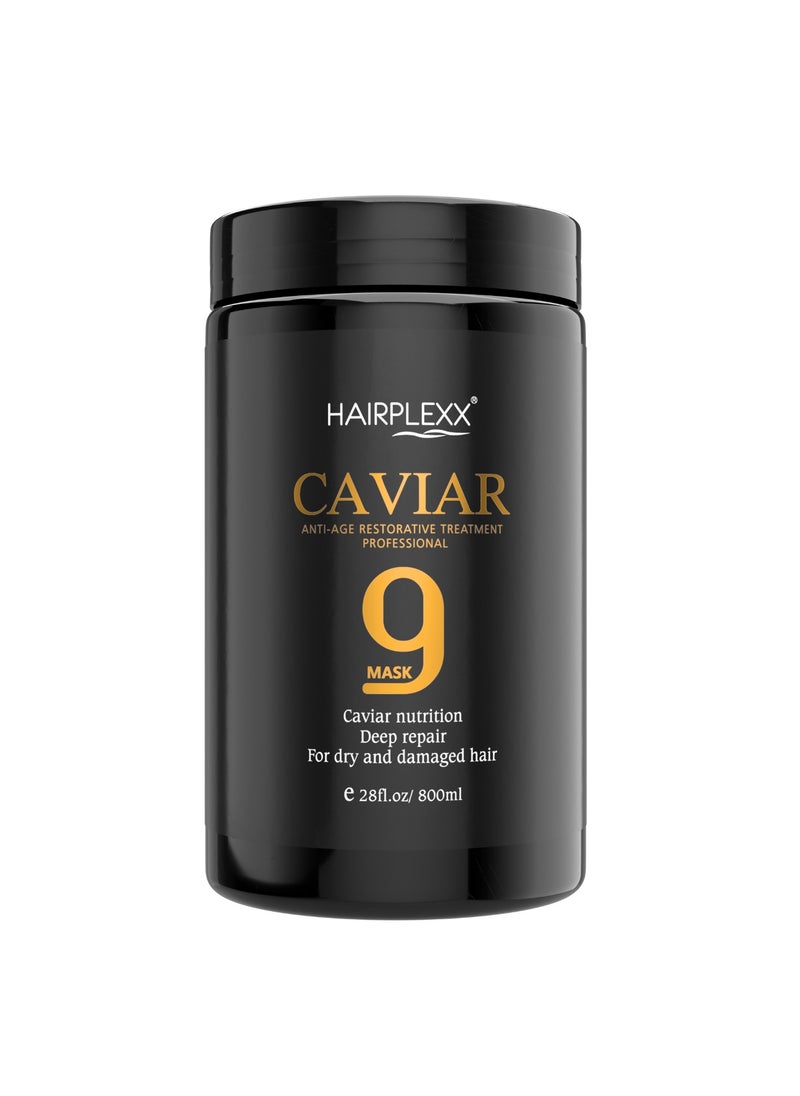 Hairplexx - Hair 9 Mask Treatment 800ml - Image 1