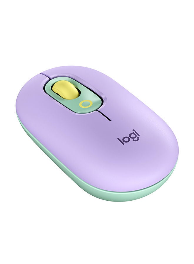 NIBEMINENT POP Mouse, Wireless Mouse With Customisable Emojis, SilentTouch Technology, Precision/Speed Scroll, Compact Design, Bluetooth, USB, Multi-Device, OS Compatible Mint  - Image 1