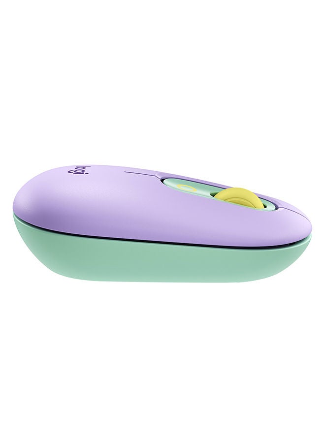NIBEMINENT POP Mouse, Wireless Mouse With Customisable Emojis, SilentTouch Technology, Precision/Speed Scroll, Compact Design, Bluetooth, USB, Multi-Device, OS Compatible Mint  - Image 3