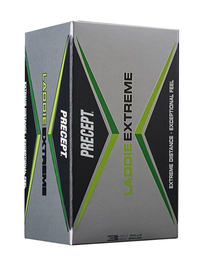 Bridgestone Golf Precept 2017 Laddie Extreme Golf Balls (24 Balls), White - Image 2