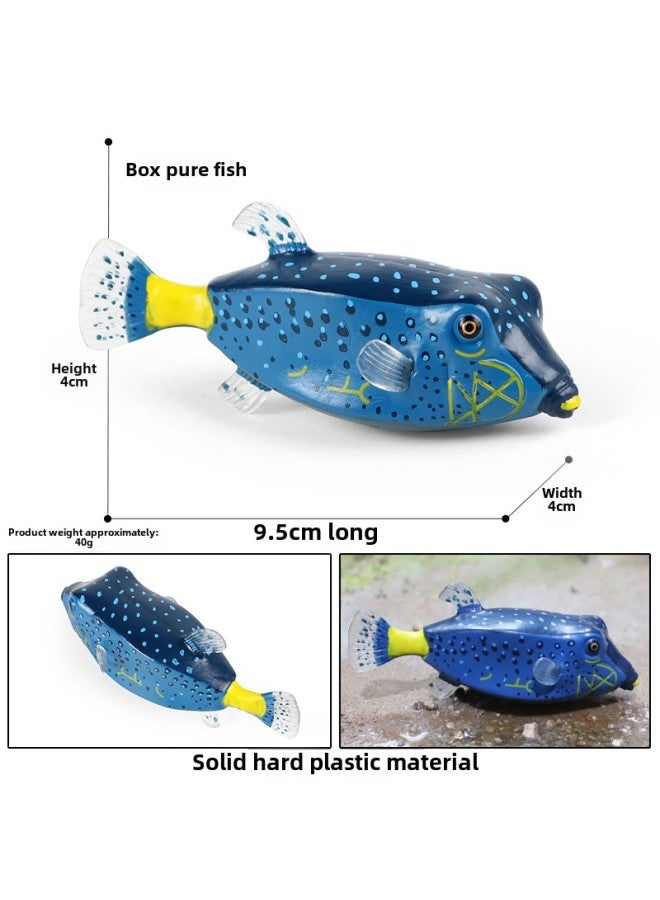 Simulation Marine Animal Model Children's Cognitive Toy Big Devil Fish Yao Fish Ray Fish Batwing Fish Boss Fish Ornaments