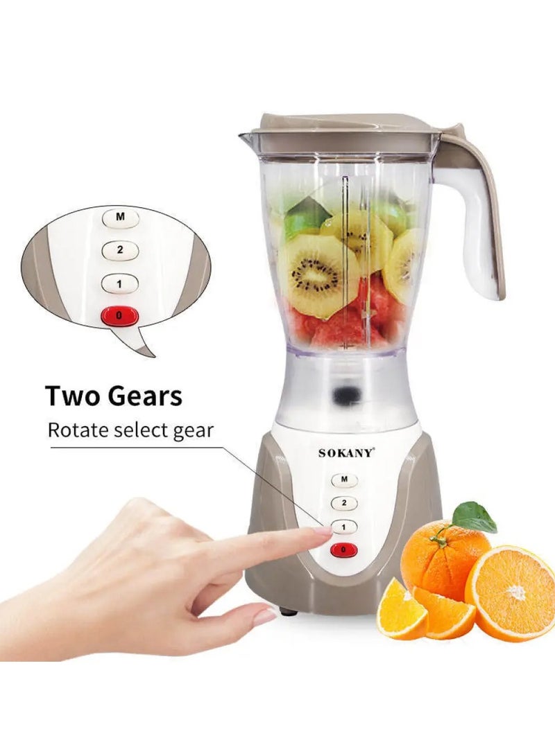 sokany Sokany 600W Mixer With Milk, Spice and Spice Grinder  - Image 2
