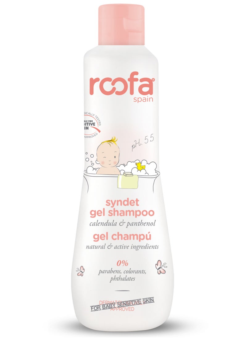 roofa Roofa Syndet Gel Shampoo Calendula & Panthenol 