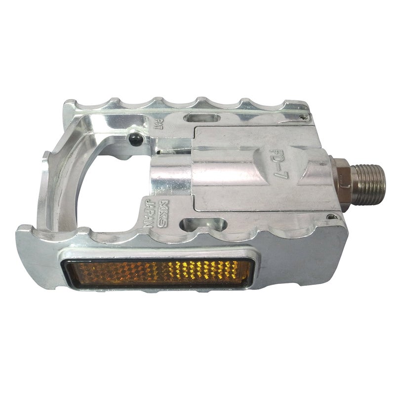 Mks Fd-7 Folding Pedals Silver  9/16 Inch - Image 2