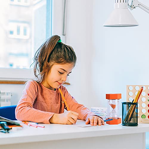 SANDTIMER 5 PcsColorful Hourglass, Sand Timers, Acrylic Hourglass Timer, Kitchen Timer,1/3/5/10/30 Minutes Sandglass for Classroom, Home, Kitchen, Office Decoration - Image 2