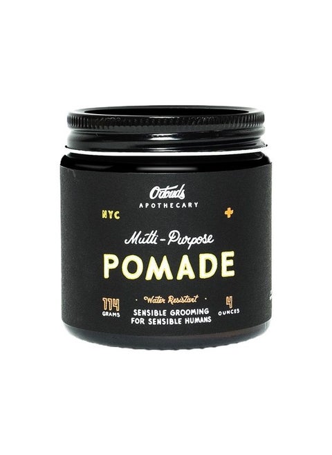 Multi-Purpose Pomade - All Natural Styling Pomade for Men - Firm Hold with Medium to High Shine - Cedar Citrus Scent (4oz)