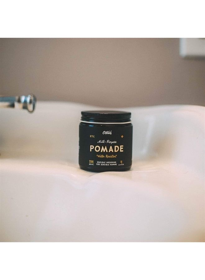 O'Douds - Multi-Purpose Pomade - All Natural Styling Pomade for Men - Firm Hold with Medium to High Shine - Cedar Citrus Scent (4oz) - Image 1