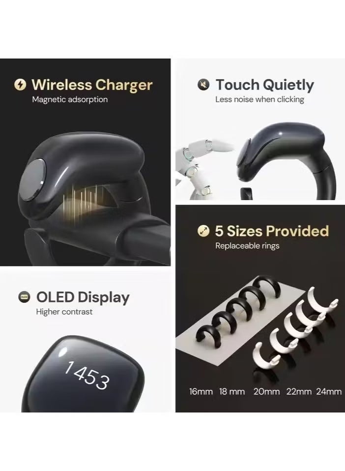Digital Tasbih Counter Ring – Smart Electronic Finger Tally Counter for Prayer, Zikr & Tasbeeh | Portable Islamic Tasbeeh Rin - Image 5