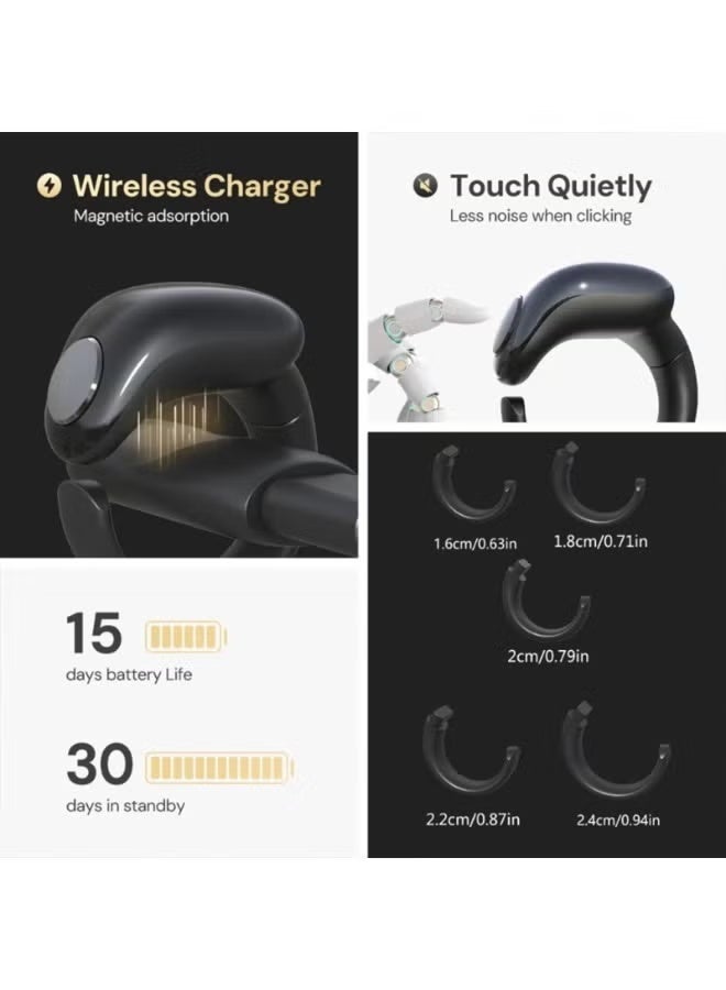 Digital Tasbih Counter Ring – Smart Electronic Finger Tally Counter for Prayer, Zikr & Tasbeeh | Portable Islamic Tasbeeh Rin - Image 3