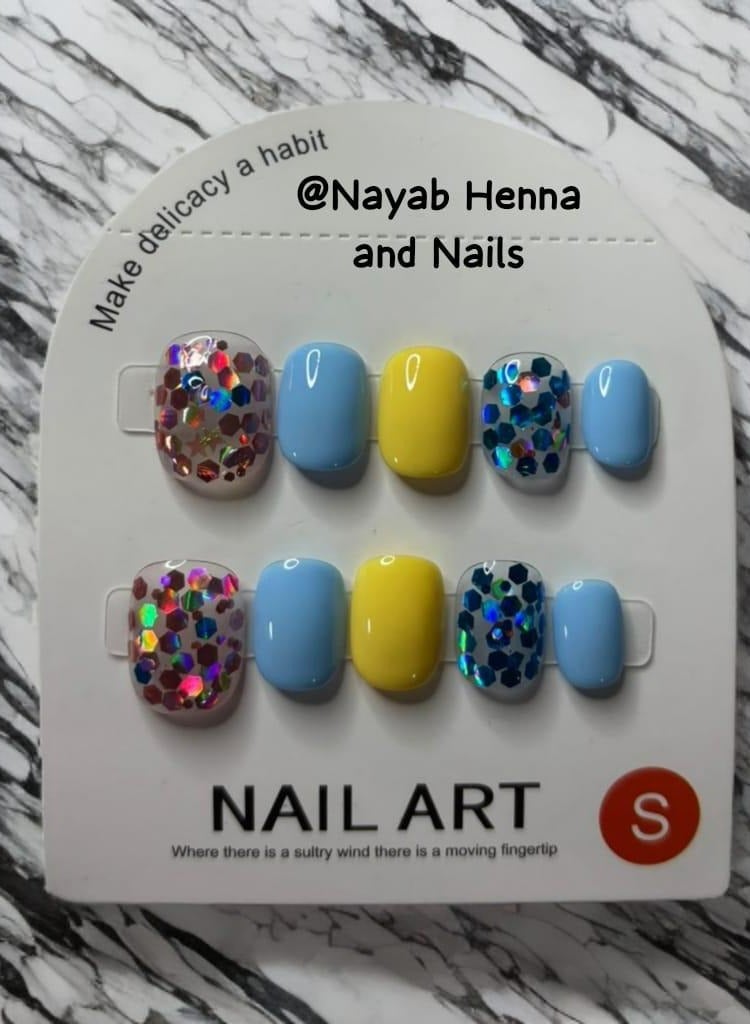 Hand made Nail Art- 10 pieces each - Image 2