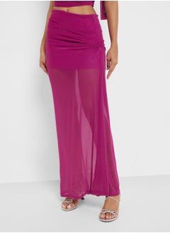 Ginger Halter Neck Top & Maxi Skirt Coord Set  - Image 4