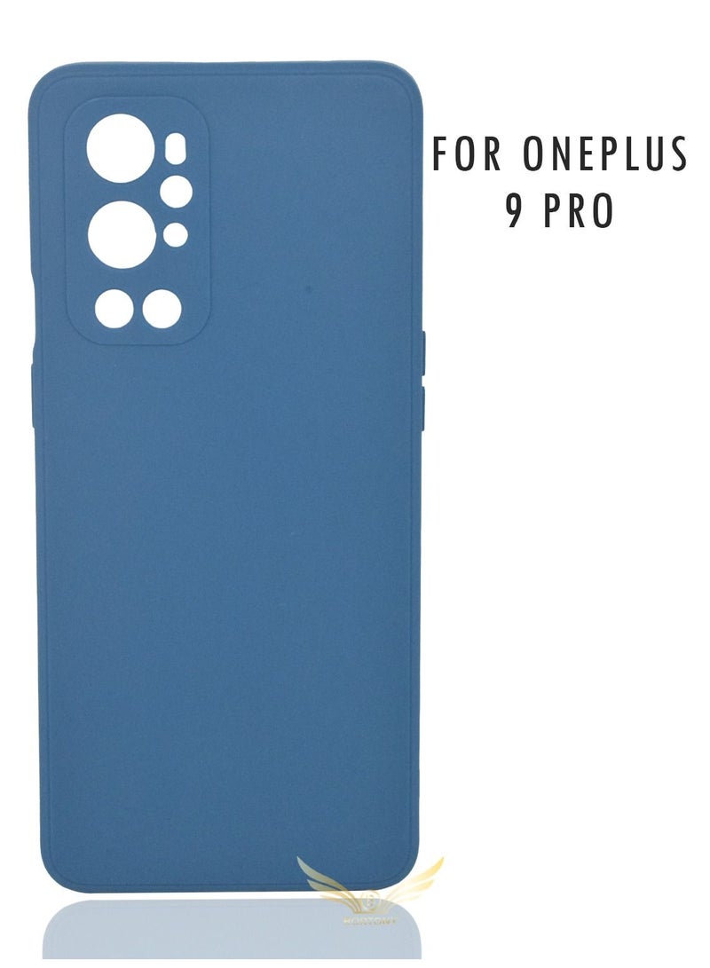BORTONY OnePlus 9 Pro Case Liquid Silicone Camera Protective Cover - Image 1