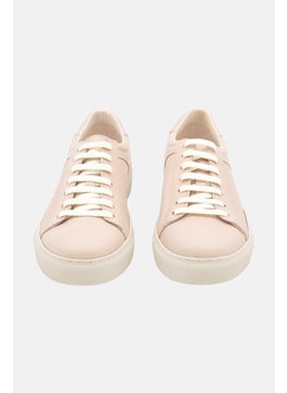 Algspar Men Lace Up Casual Shoes, Beige  - Image 3