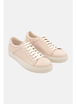 Algspar Men Lace Up Casual Shoes, Beige  - Image 1