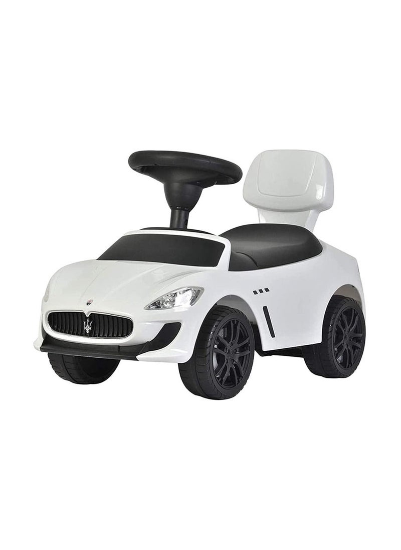 FACTUAL TOYS Maserati Pusher Car - White  - Image 1