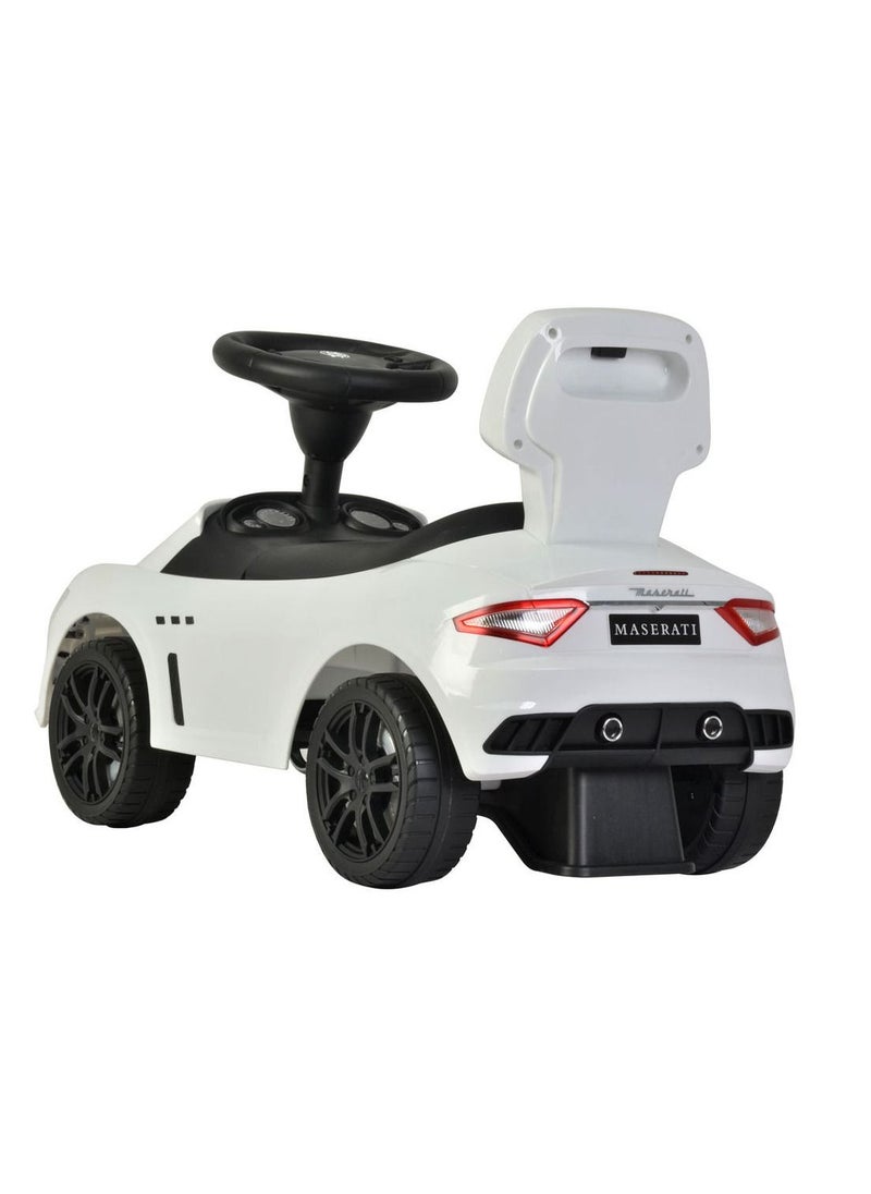 FACTUAL TOYS Maserati Pusher Car - White  - Image 2