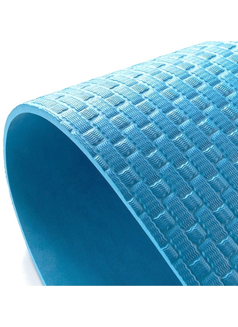 VIO Yoga Mat Portable Lightweight Anti Slip Foldable Non Slip Soft Exercise Mat for Pilates Cross Fit Training Dumbbells Gym Workout for Men Women Beginners for Indoor Outdoor Park Balcony Garden  - Image 3