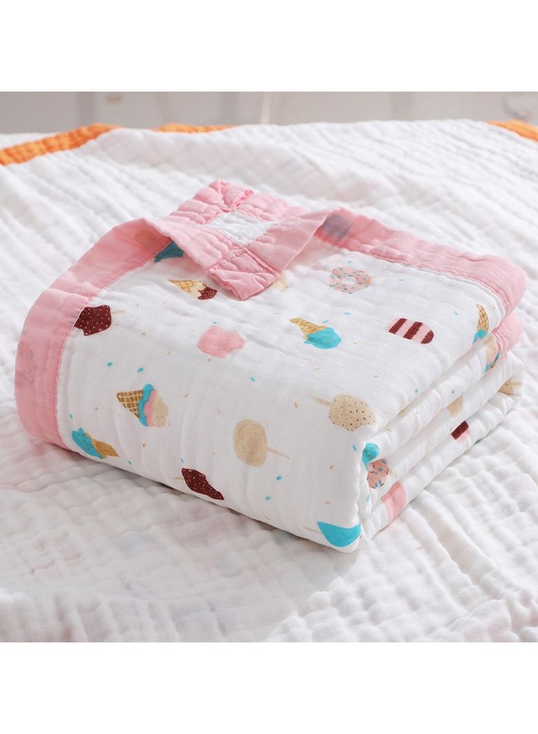 Pure Cotton Cartoon Printed Bath Towels