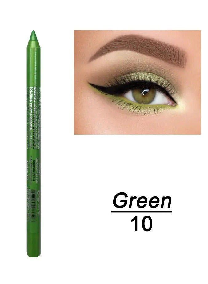 Goolsky Eyeliner Pencil Makeup Eye Cosmetics Colourful Pigment Long Lasting Waterproof - Image 1