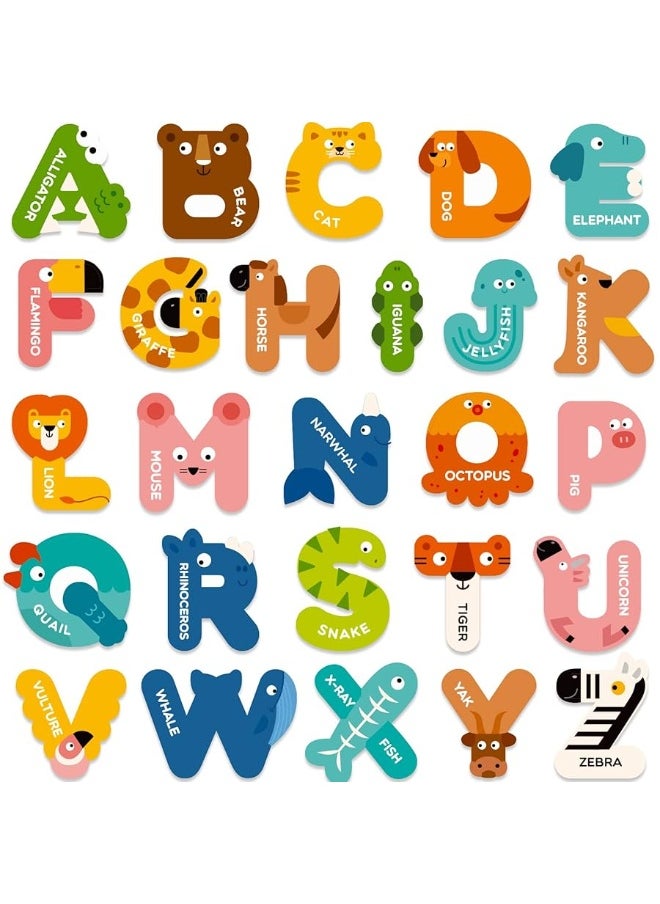 MiDeer Mideer Large Magnetic Letters Alphabet Magnets for Kids ABC Magnets Refrigerator Magnets ABC Learning for Toddlers Kids Magnets for Fridge Preschool Learning  Educational Toys for 3 Year Old  - Image 5