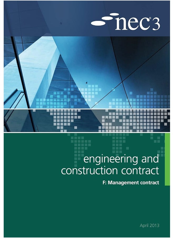 NEC3 Engineering and Construction Contract Option F: Management contract 